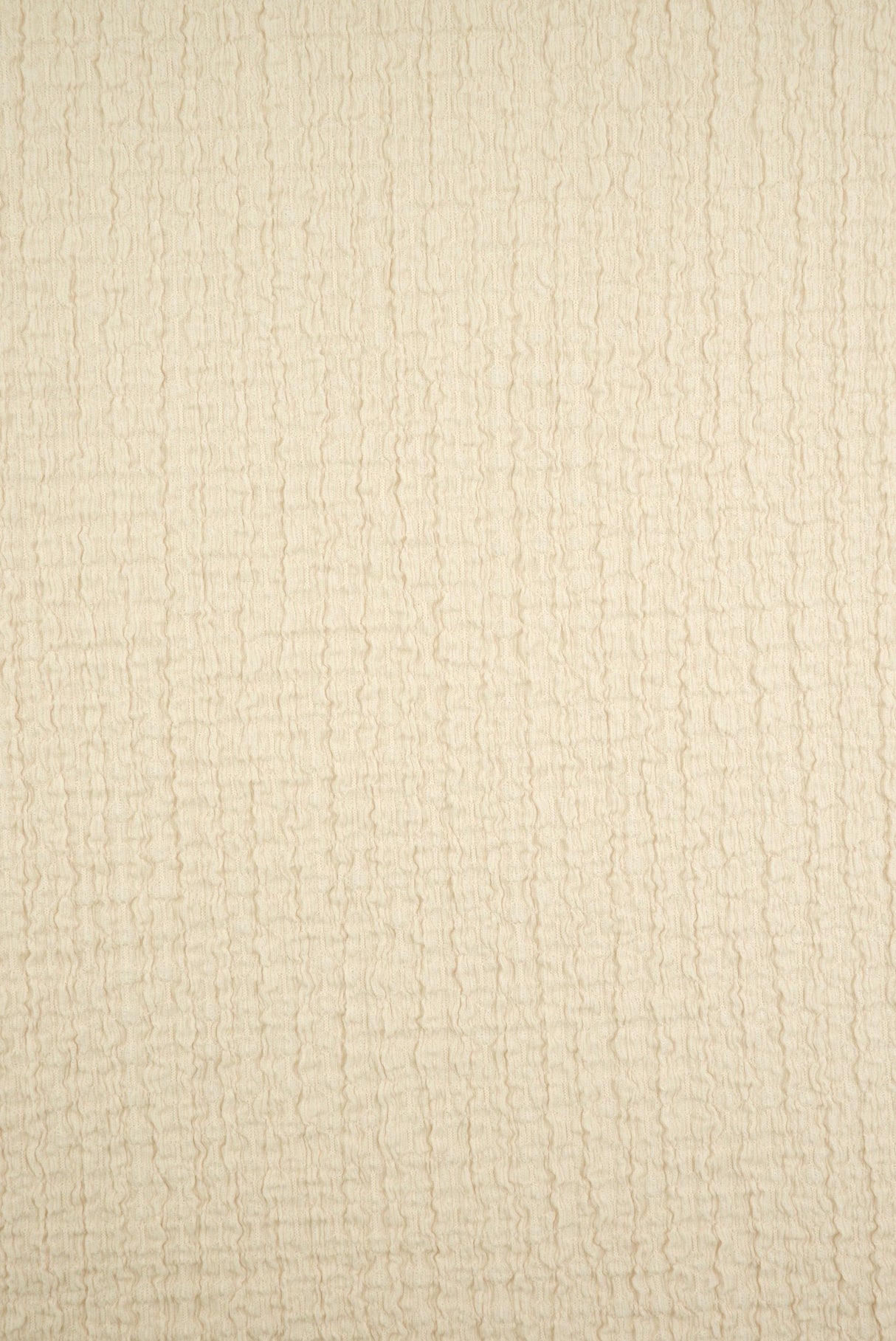Waffle Crepe Solid Knit Fabric