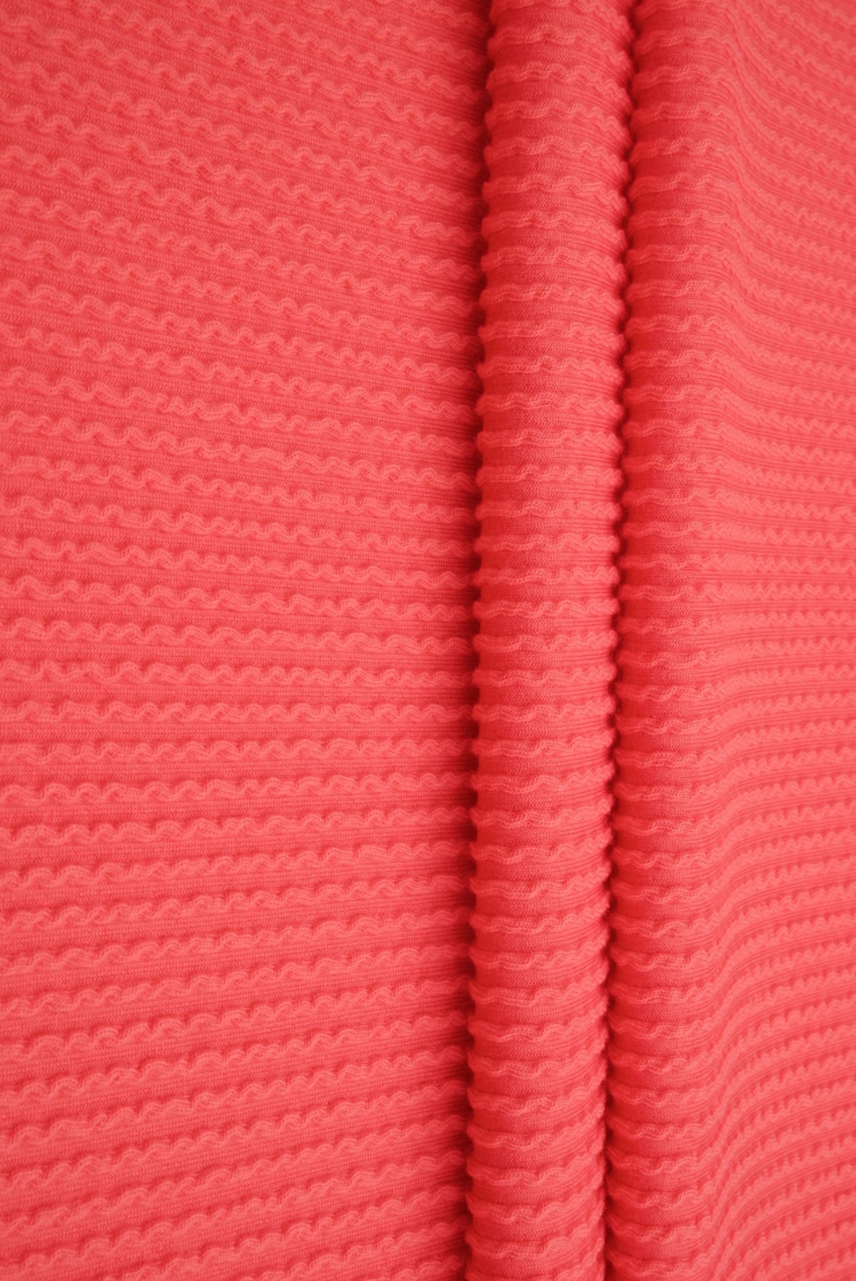Double Knit Rib Stretch Fabric