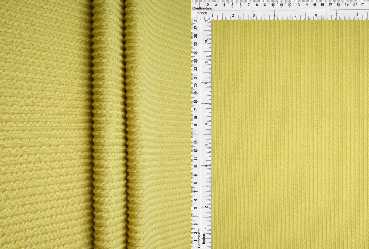 56/57" Double Knit Cozy Fabric 77% Polyester 18% Rayon 5% Spandex 240 GSM by Yard