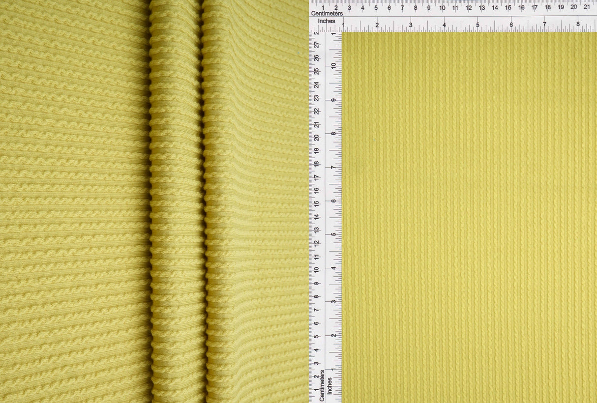 Double Knit Rib Stretch Fabric