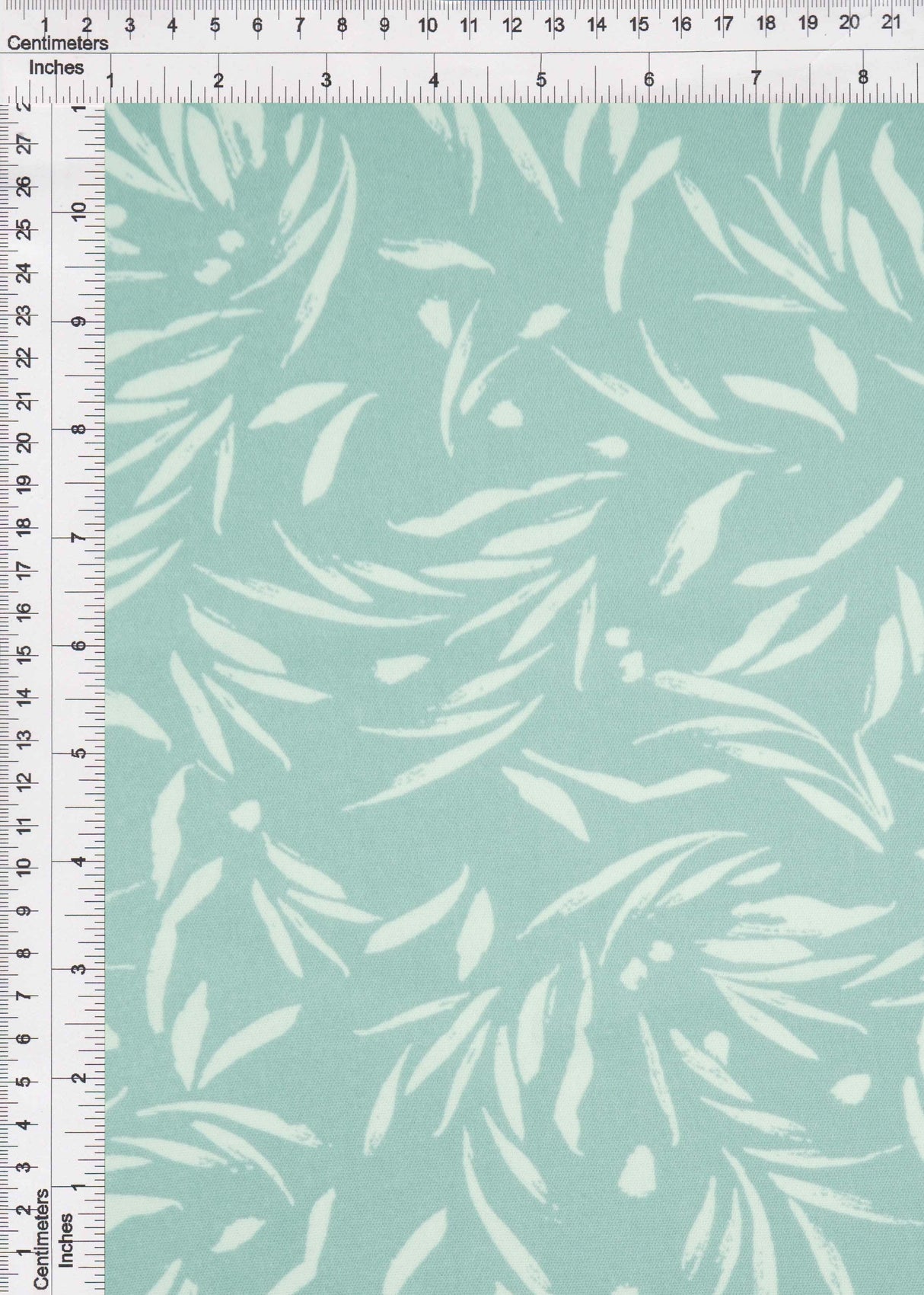 Airflow Leaf Print Cey Fabric