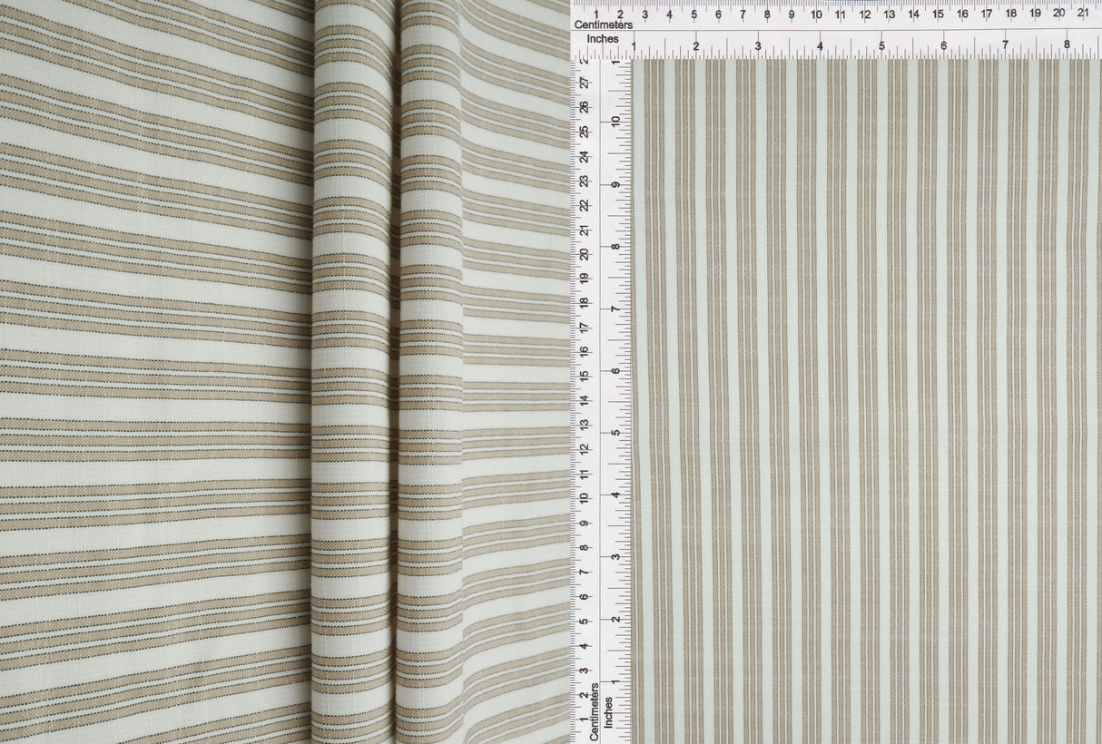 Poplin Triple Stripe Woven