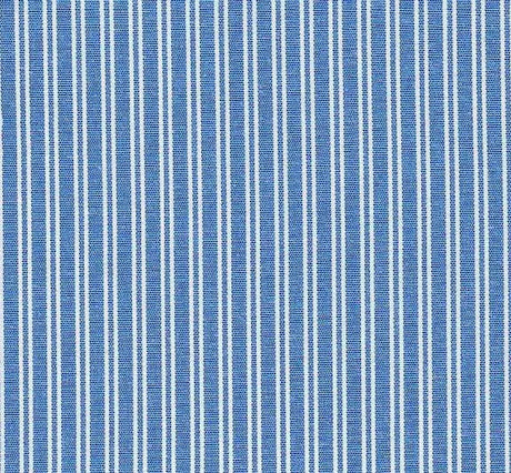 Pinstripe Poplin Woven Fabric Poly Cotton Blend, 57/58" Wide