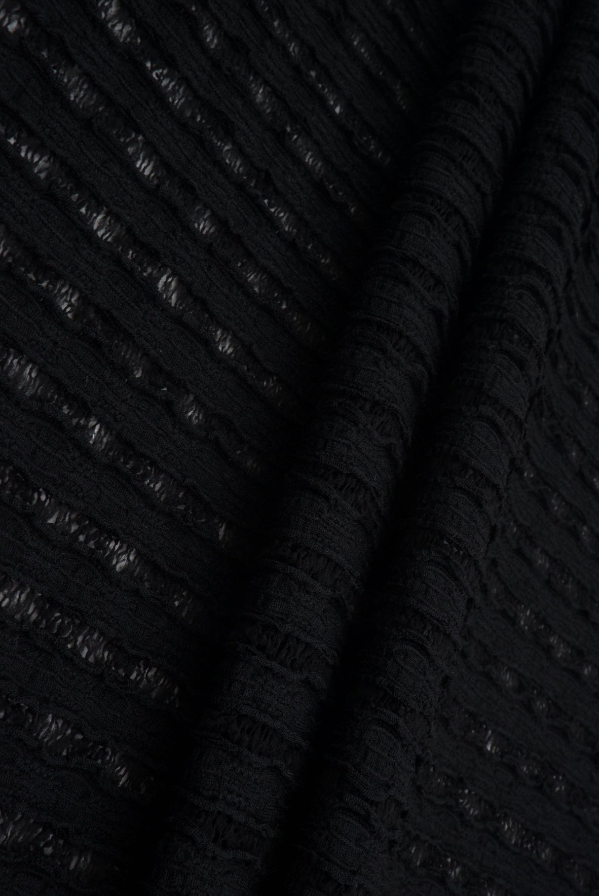 Stripe Lace Stretch Fabric