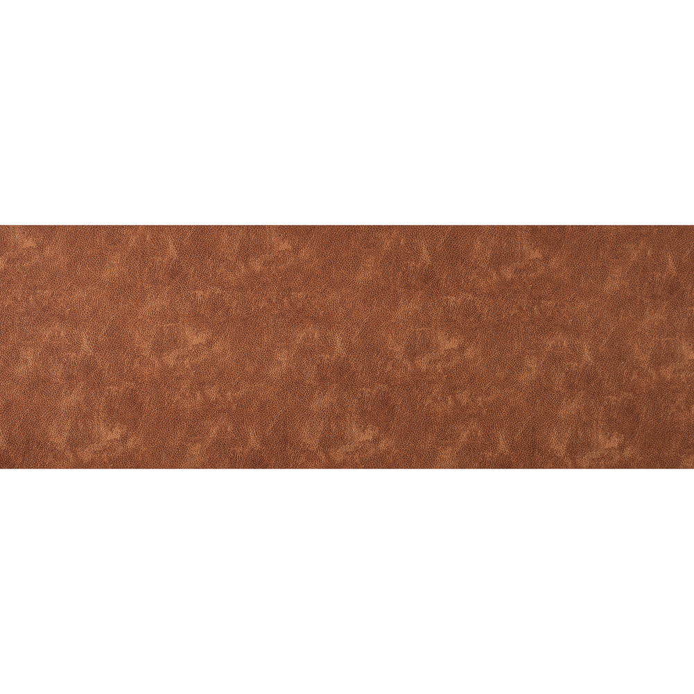 Faux Buffalo Leather Printed Micro-Polyester and Cotton Blend