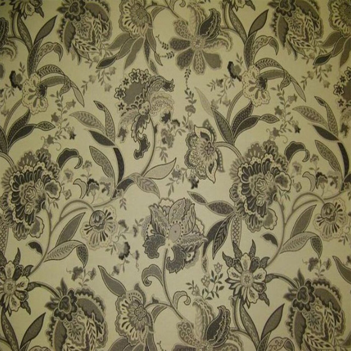 Mask Patterned Upholstery & Drapery Fabric