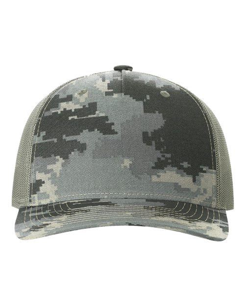Richardson Printed Five-Panel Trucker Cap