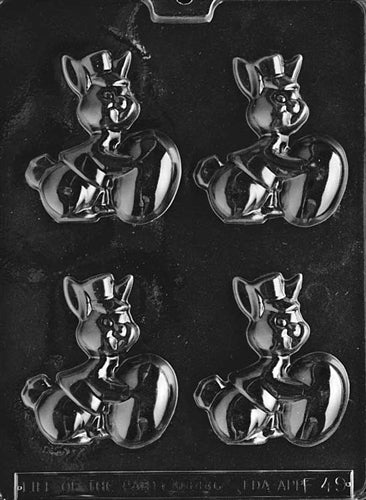 Bunny With Egg Chocolate Mold - LPE049