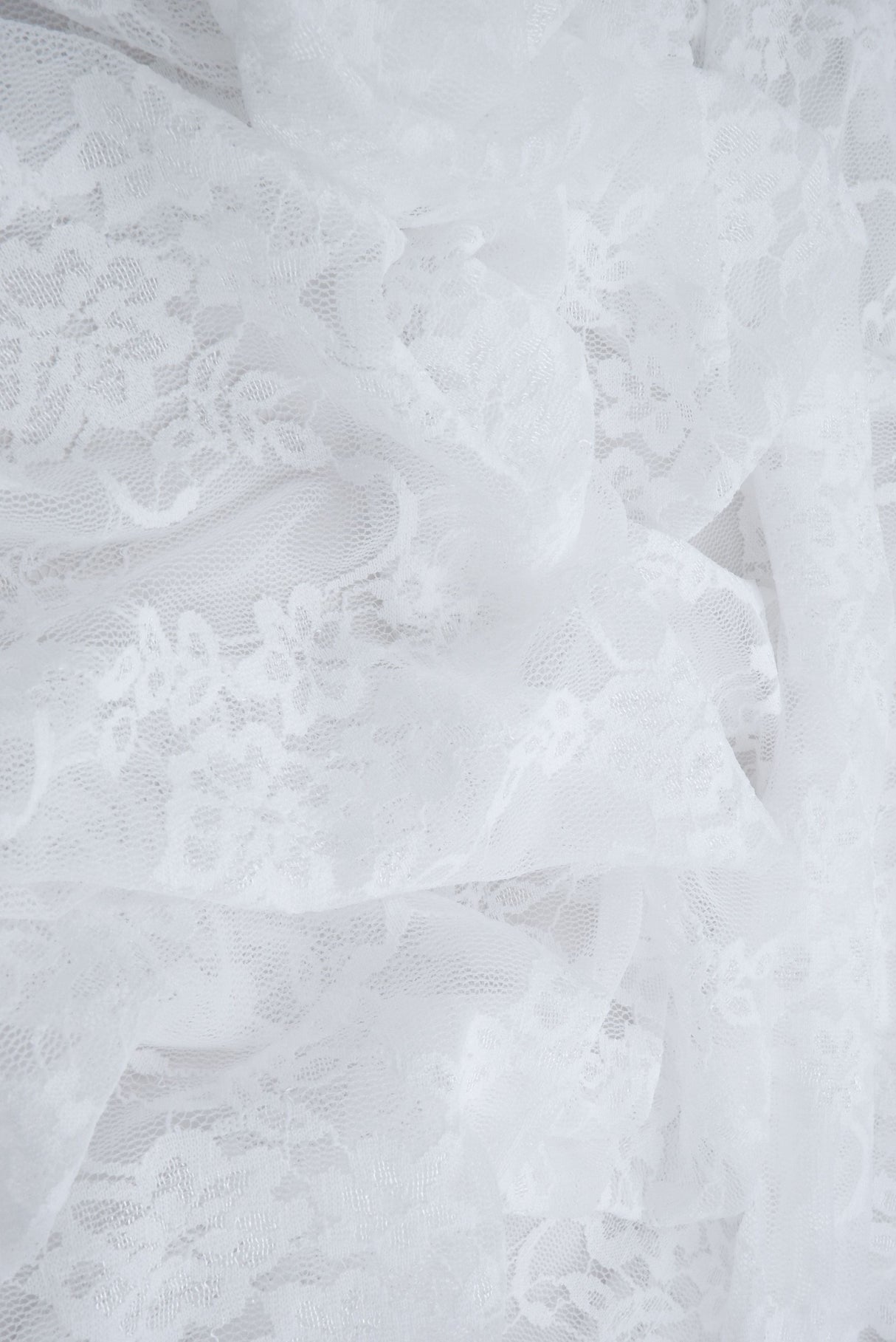 Floral Lace Nylon Spandex Fabric