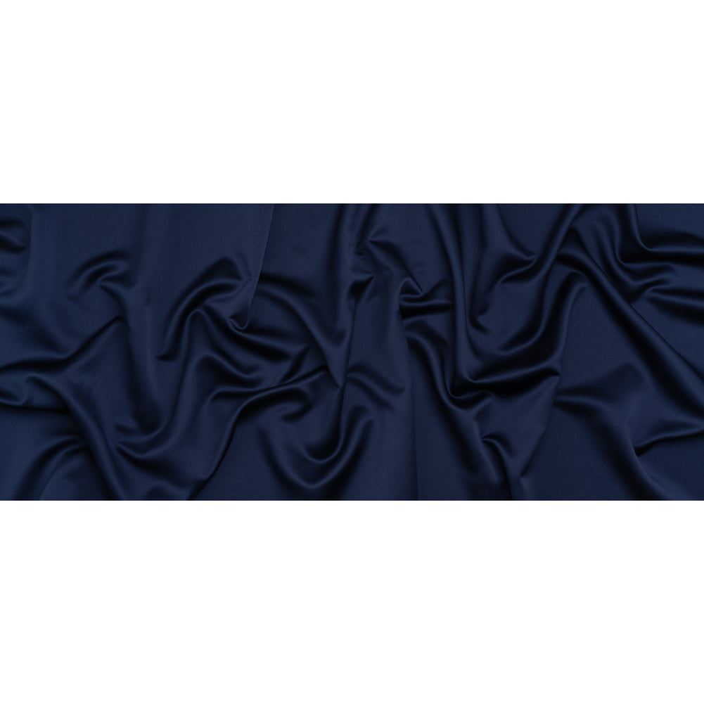 Polyester Satin - Storm Navy - Reverie Collection