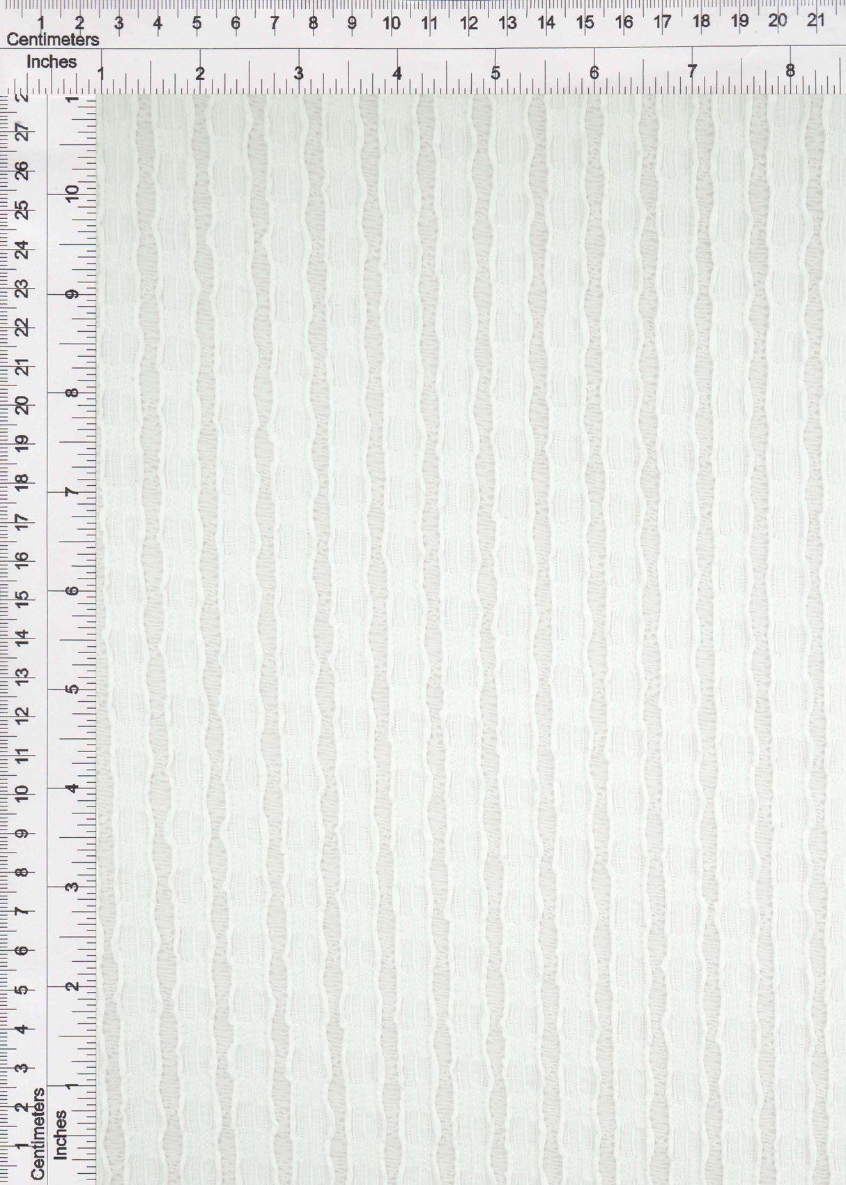 Stripe Lace Stretch Fabric