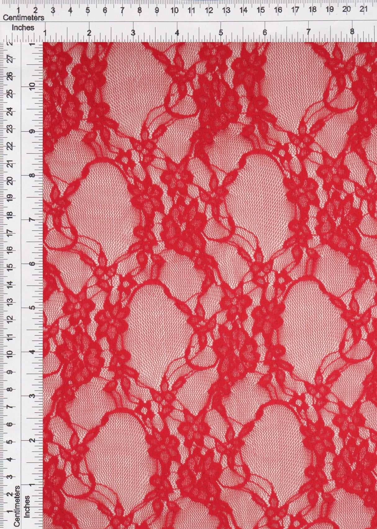 Floral Lace Nylon Spandex Fabric