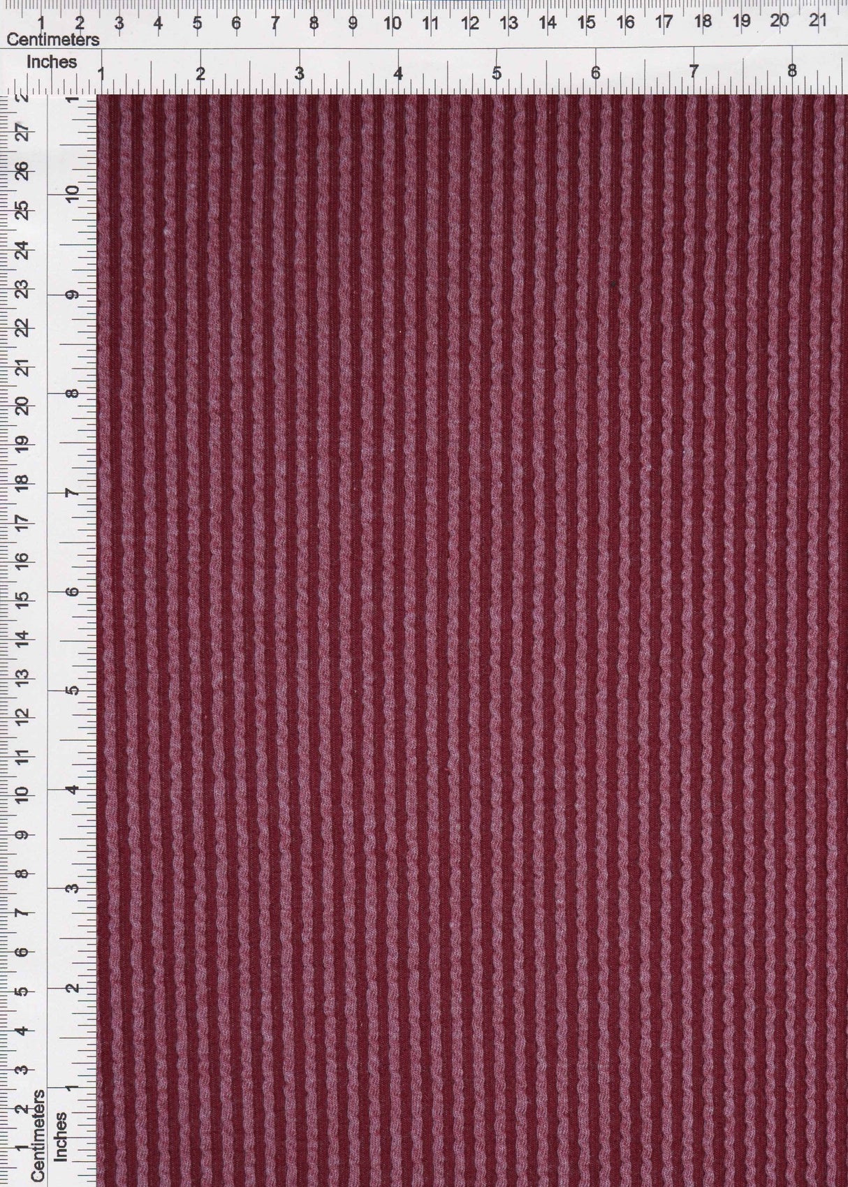 Jacquard Double Knit Rib Stretch Fabric