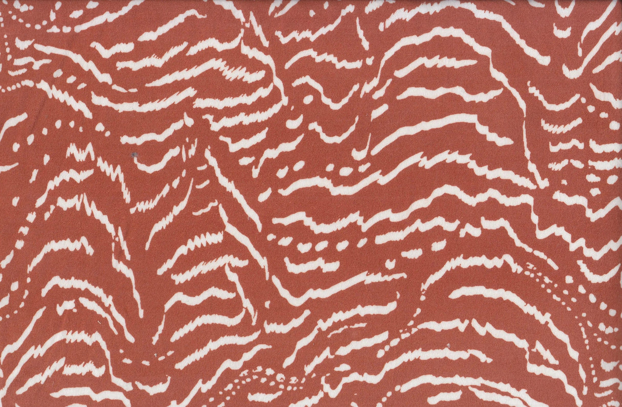 1 Yard DTY Brushed Animal Print Knit Fabric, 58/60'' Wide Polyester Spandex Blend