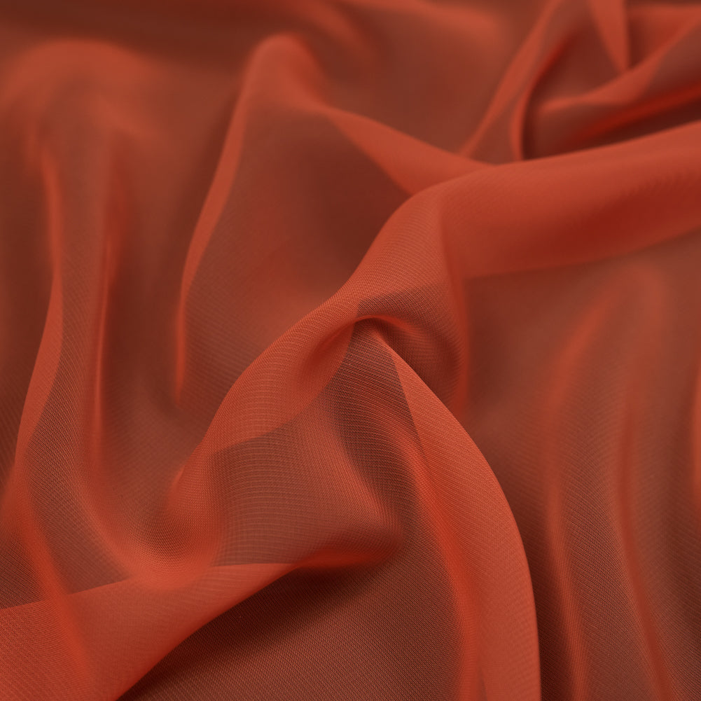 Polyester Chiffon - Tiger Lily - Regina Collection