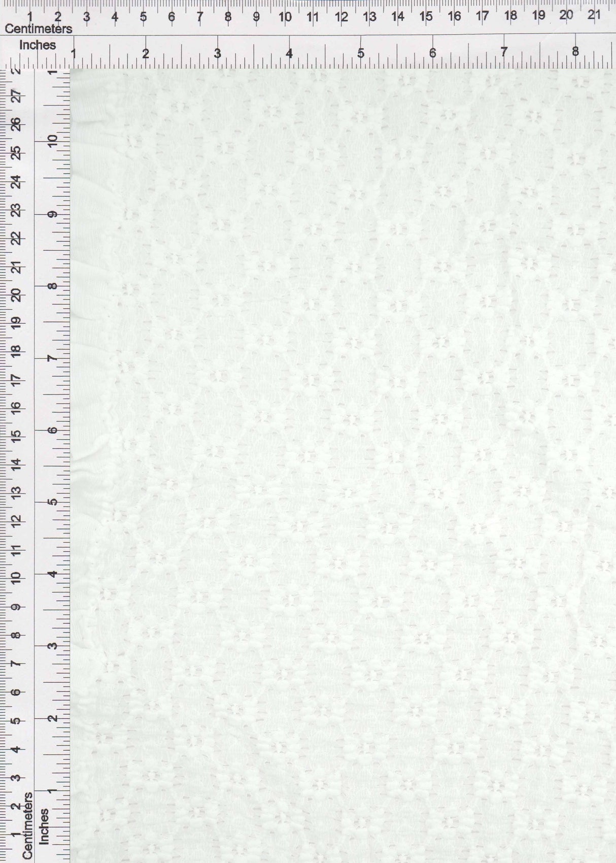 Ditsy Floral Lace Nylon Cotton Spandex