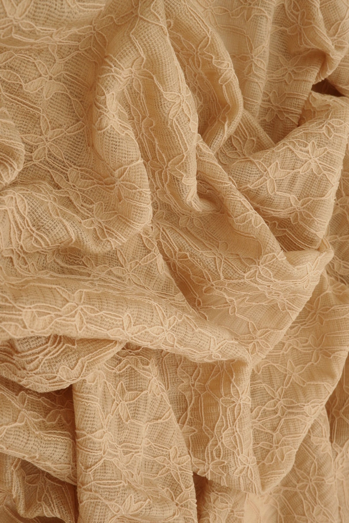 Ditsy Flower Lace Stretch Fabric