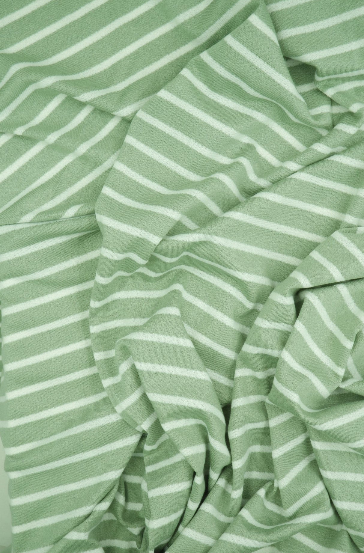 Viscose Crepe Stripe Stretch Fabric