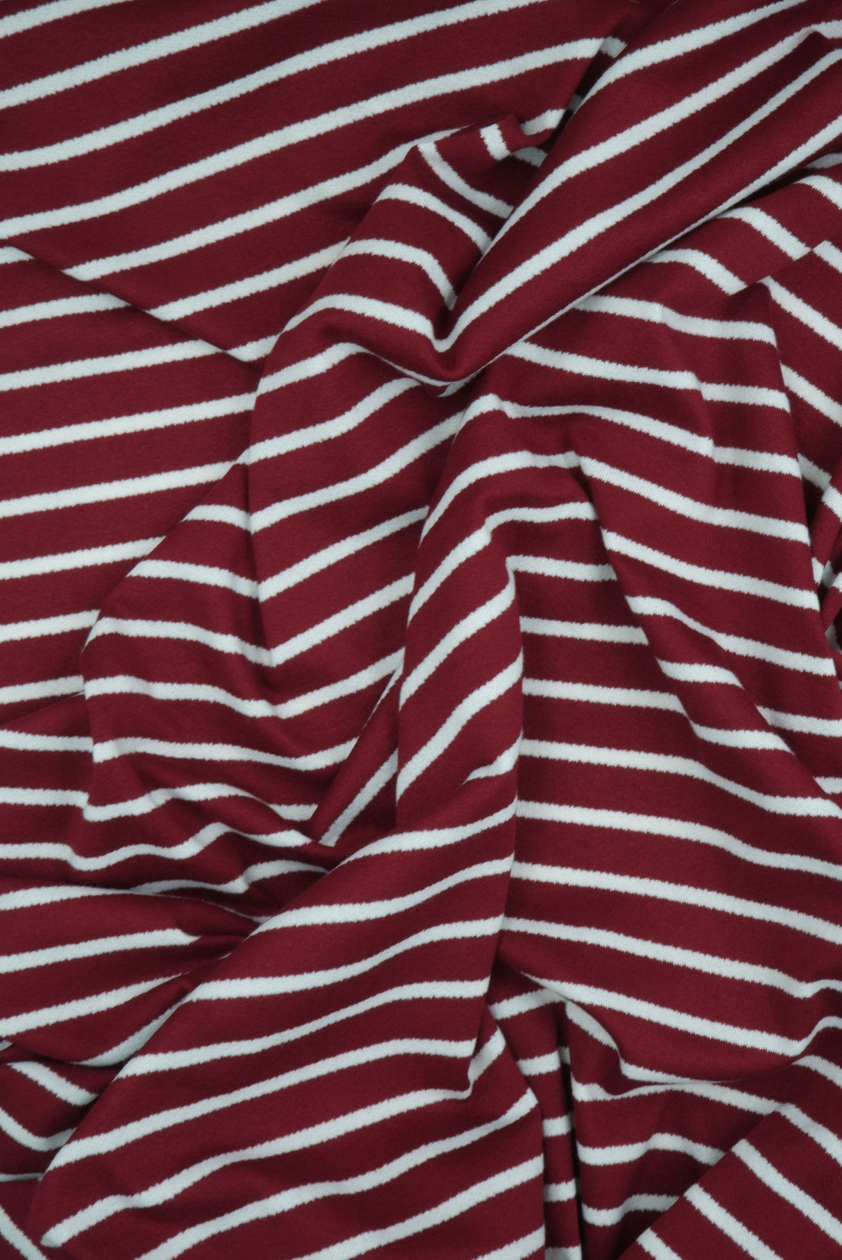 Viscose Crepe Stripe Stretch Fabric