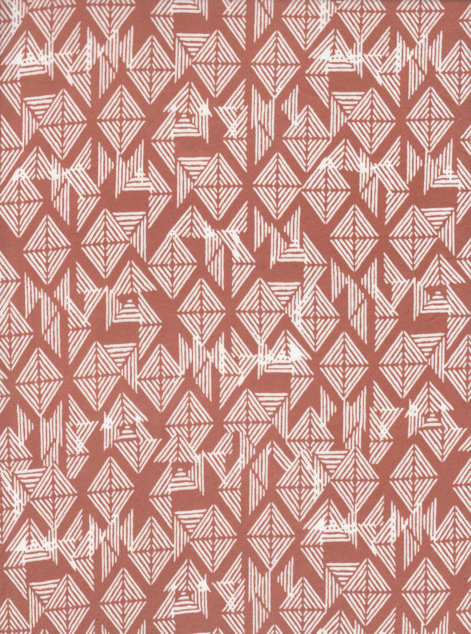 1 Yard DTY Brushed Geo Abstract Print Fabric 170 GSM Poly Spandex Blend 58/60" Width