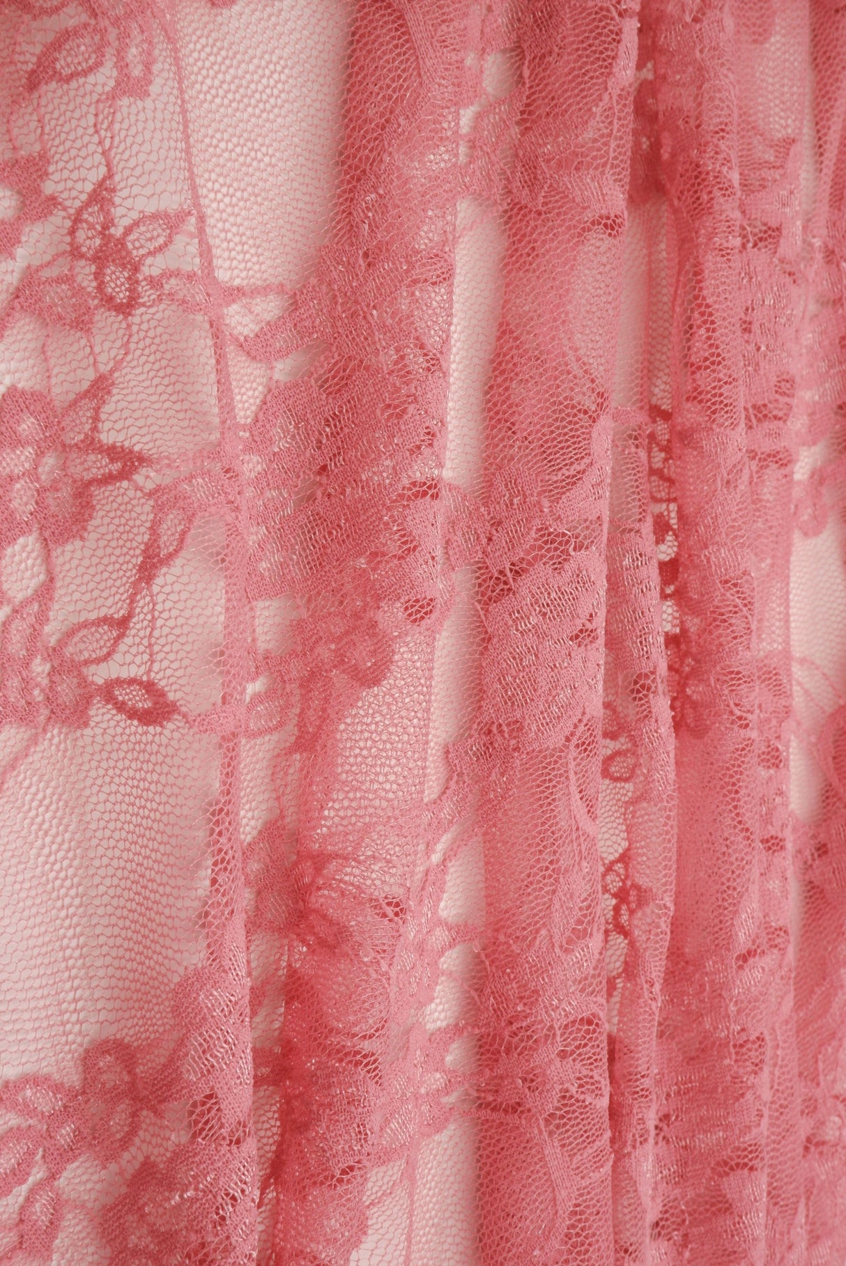 Floral Lace Nylon Spandex Fabric