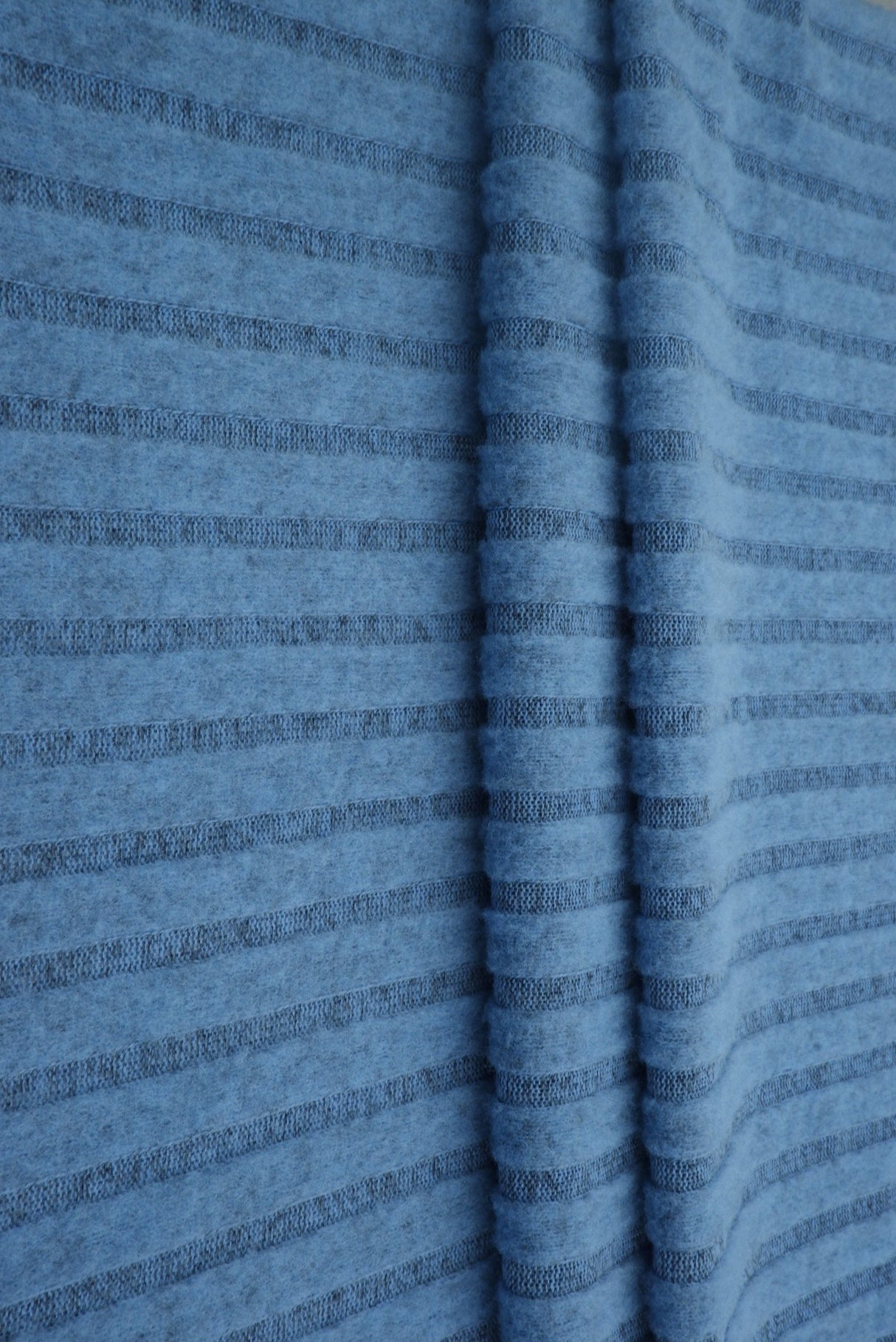 Brushed Hacci Sweater Knit Rib