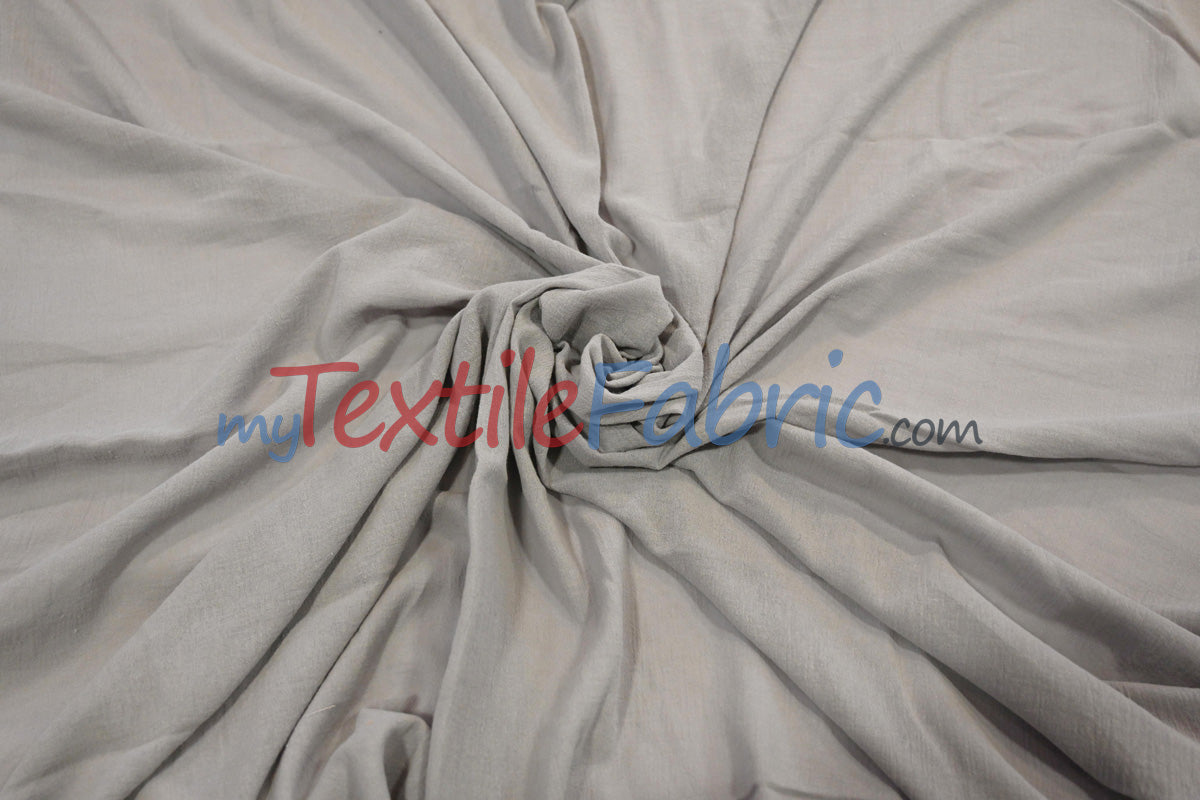 100 Percent Cotton Gauze Fabric - Soft Lightweight Muslin, 46/48" Width, Yards, Bolts, Sample Swatch (1 Yard)