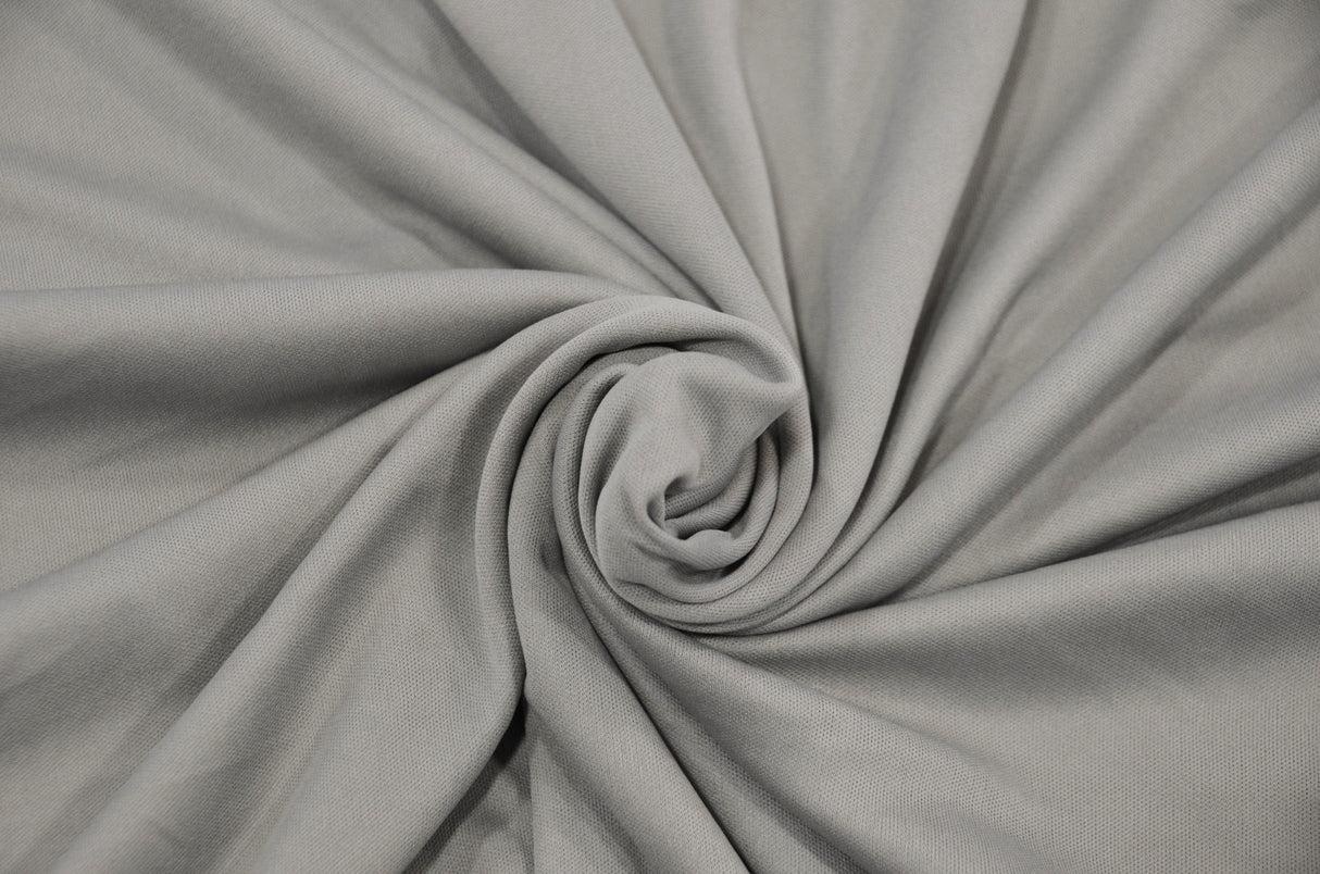 Interlock 70 Denier Polyester Fabric - Solid White, Ivory, Black, 58/60" Width (1 Yard)