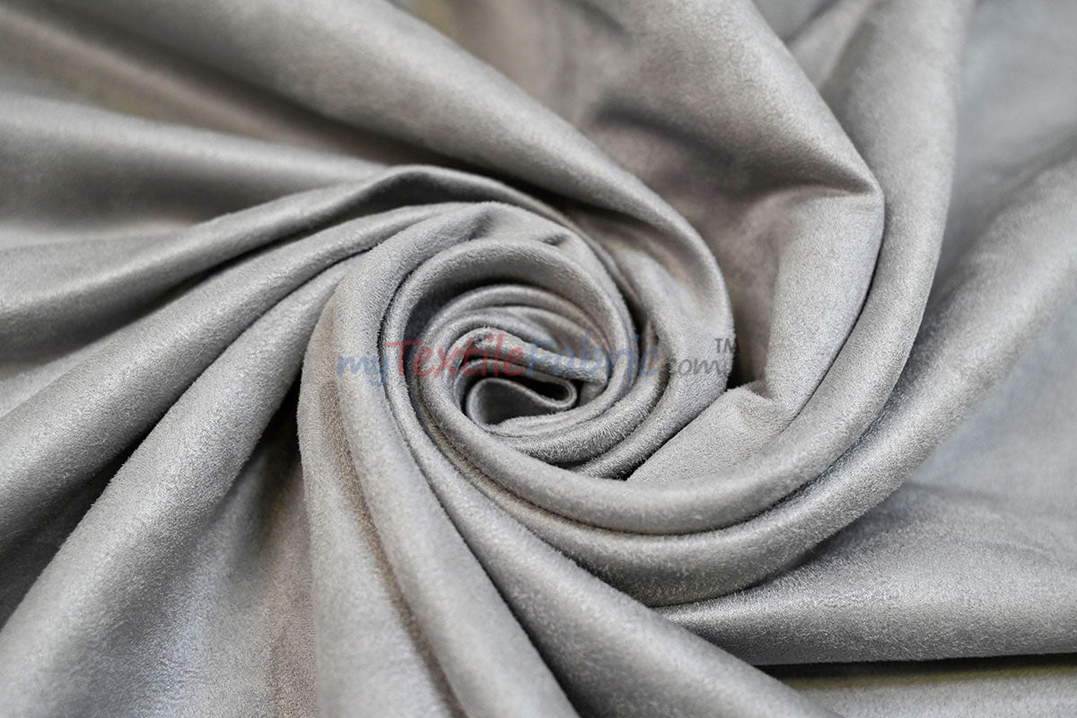 Microsuede Faux Suede Fabric - 40 Colors, 60" Width (Continuous Yards)