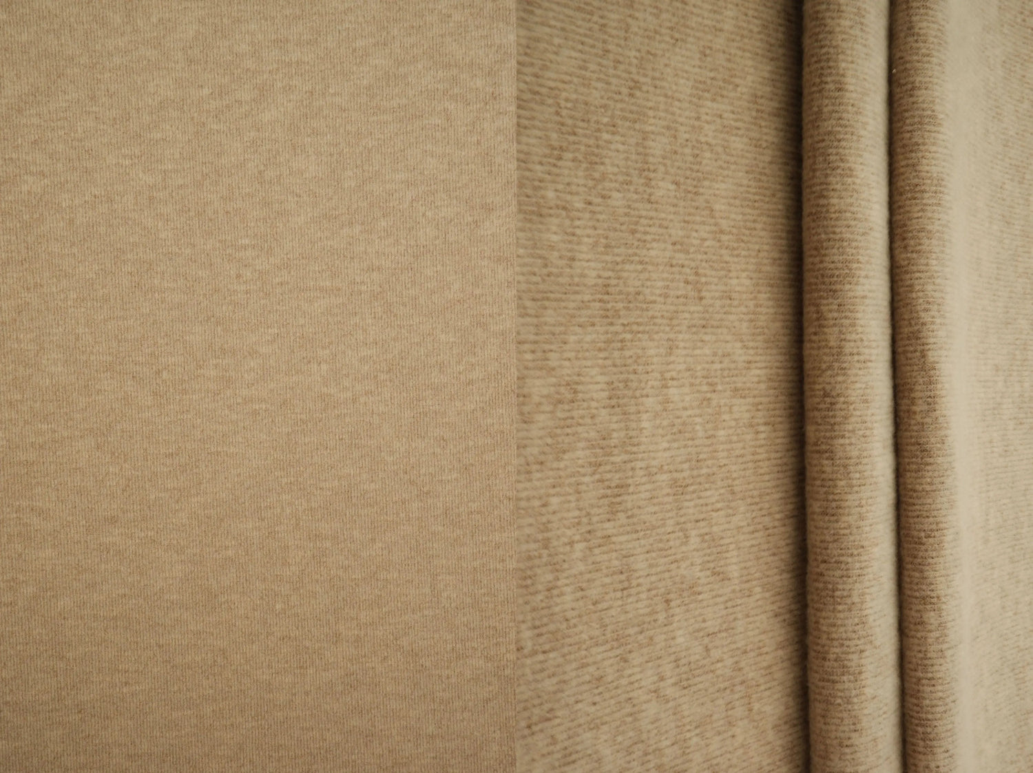 1 Yard Yummy Brush Sweater Jersey Solid Fabric 260 GSM 100% Polyester 59" Width