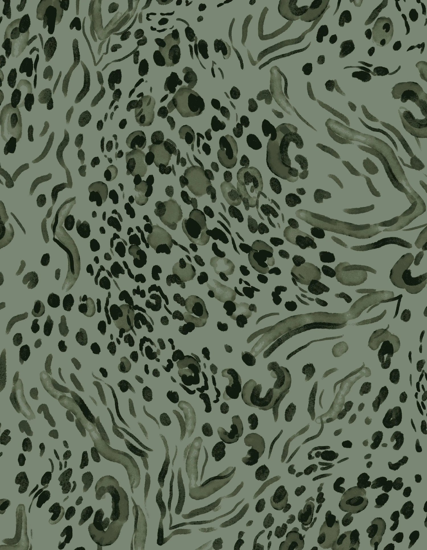 1 Yard Abstract Print DTY Brushed Stretch Fabric Soft Polyester Spandex 58/60 Inch Wide