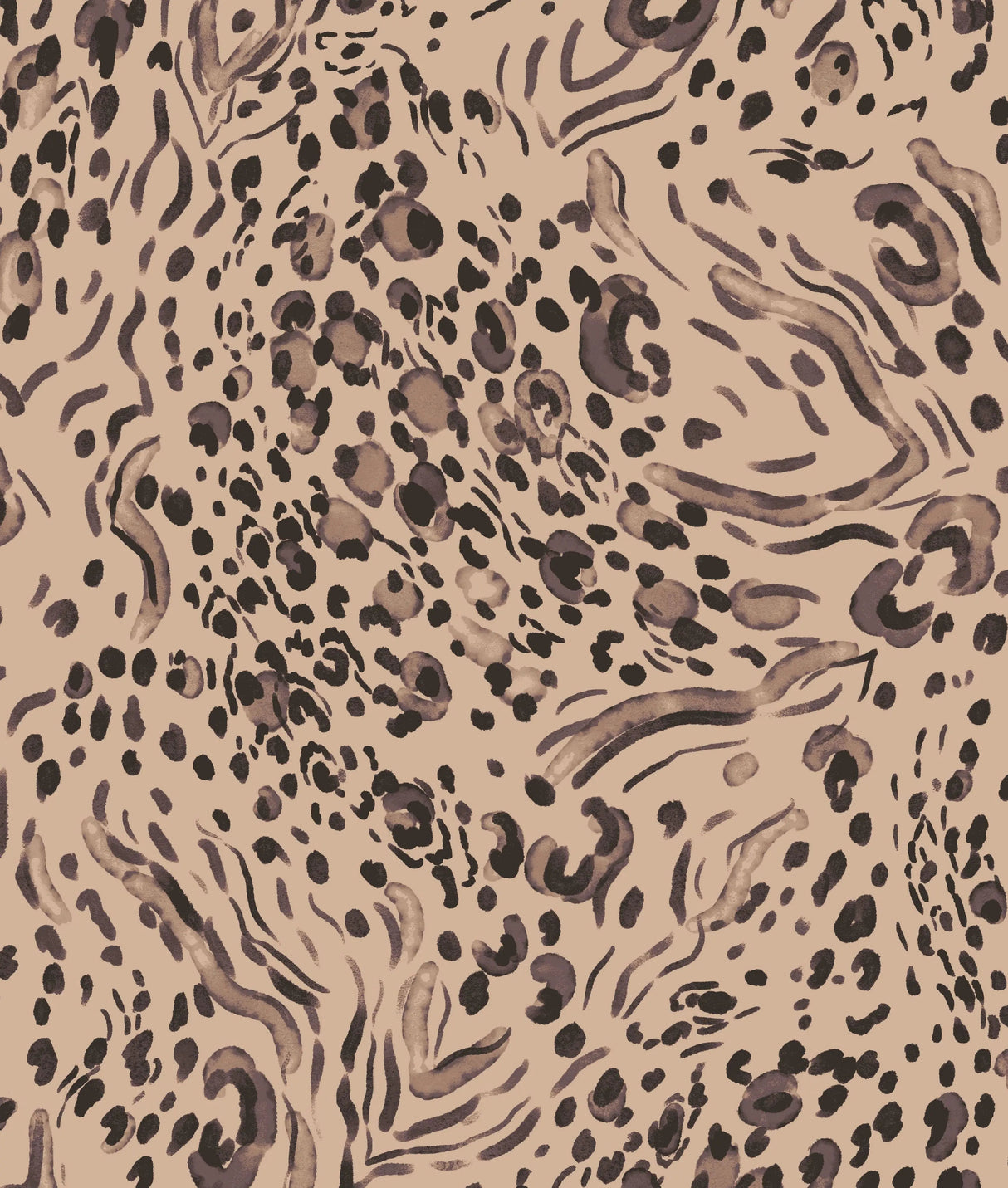 1 Yard Abstract Print DTY Brushed Stretch Fabric Soft Polyester Spandex 58/60 Inch Wide