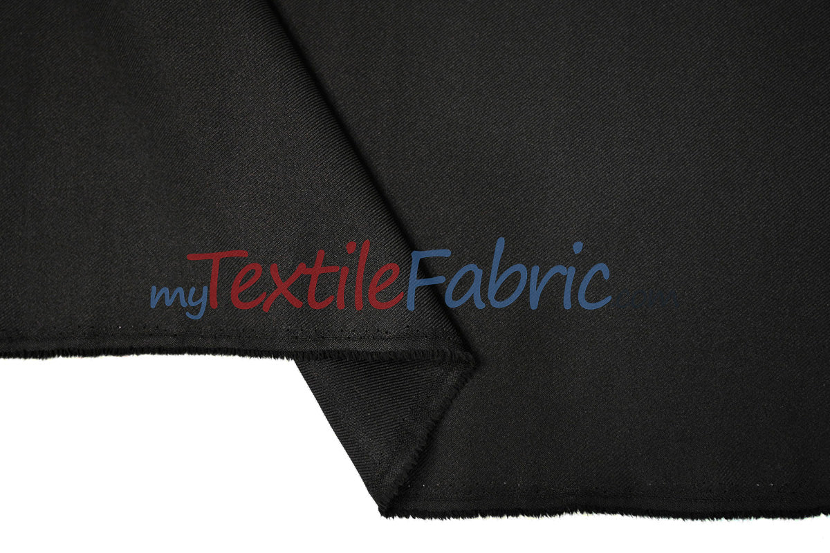 Polyester Gabardine Fabric - Multiple Colors, 58" Width (1 Yard)