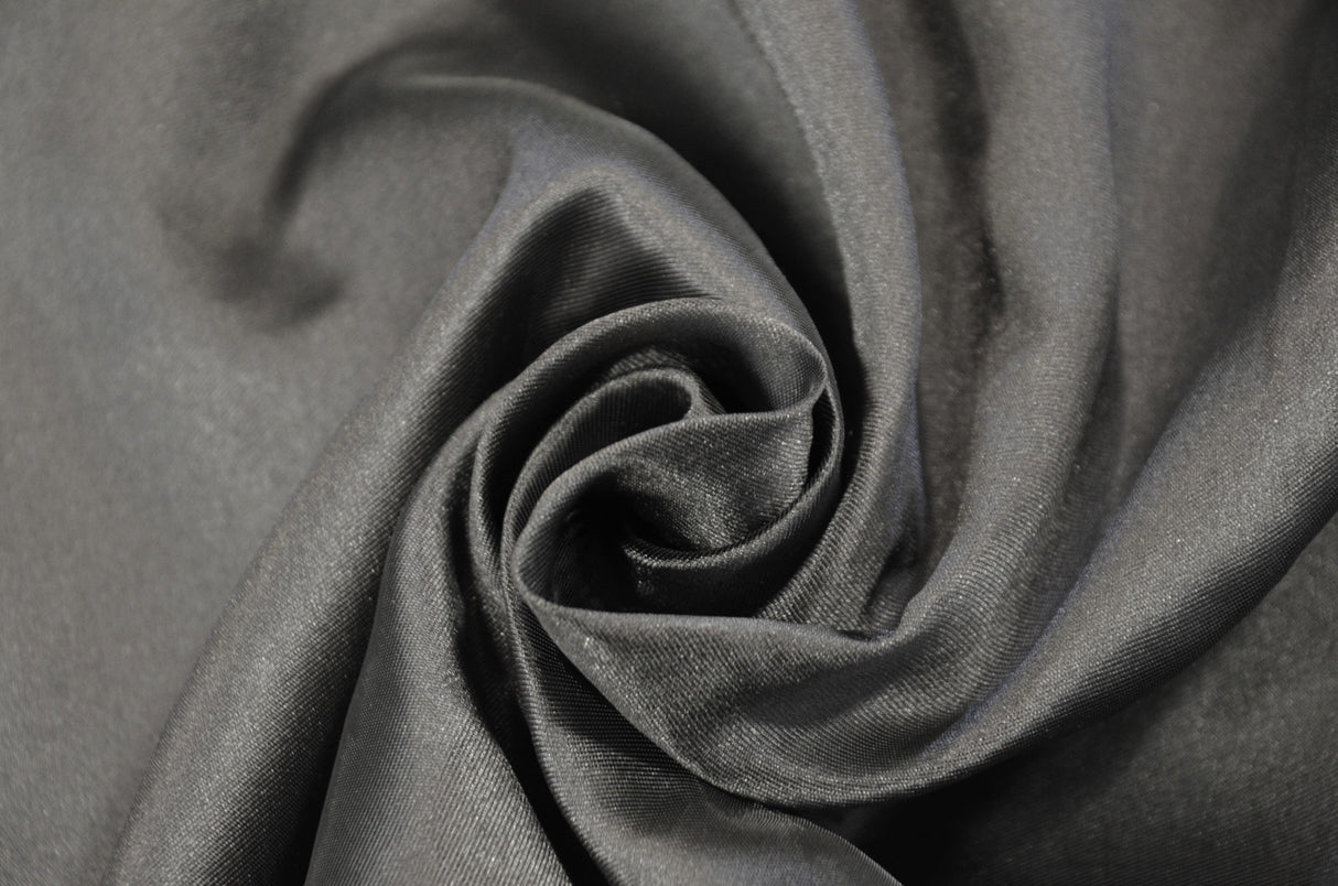 Mikado Satin 100 Percent Polyester Fabric - Twill Satin, Solid, 58/60" Width (1 Yard)