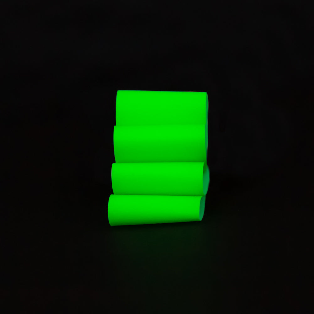 Italian Neon Green Reflective Ribbon - 0.875"