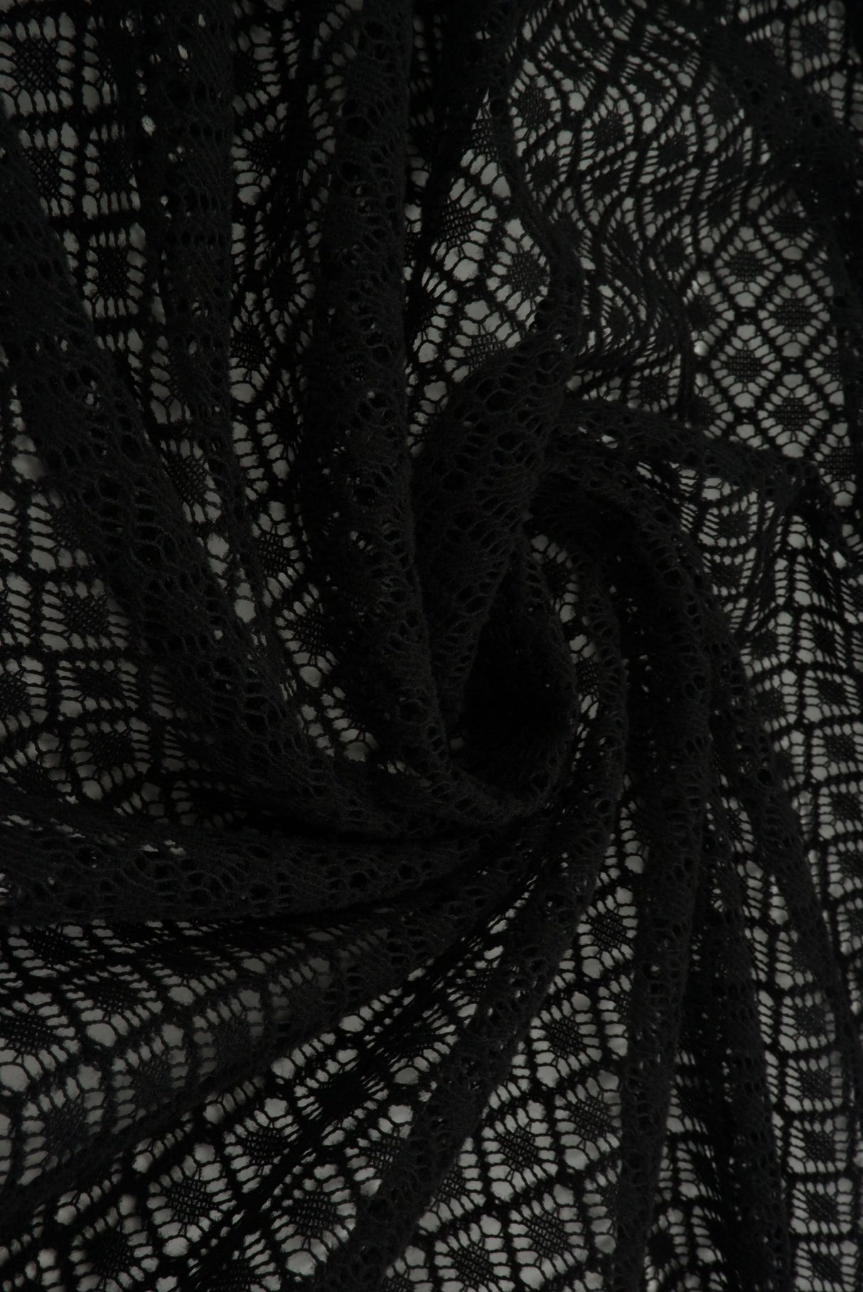 Warp Lace Fleece Knit
