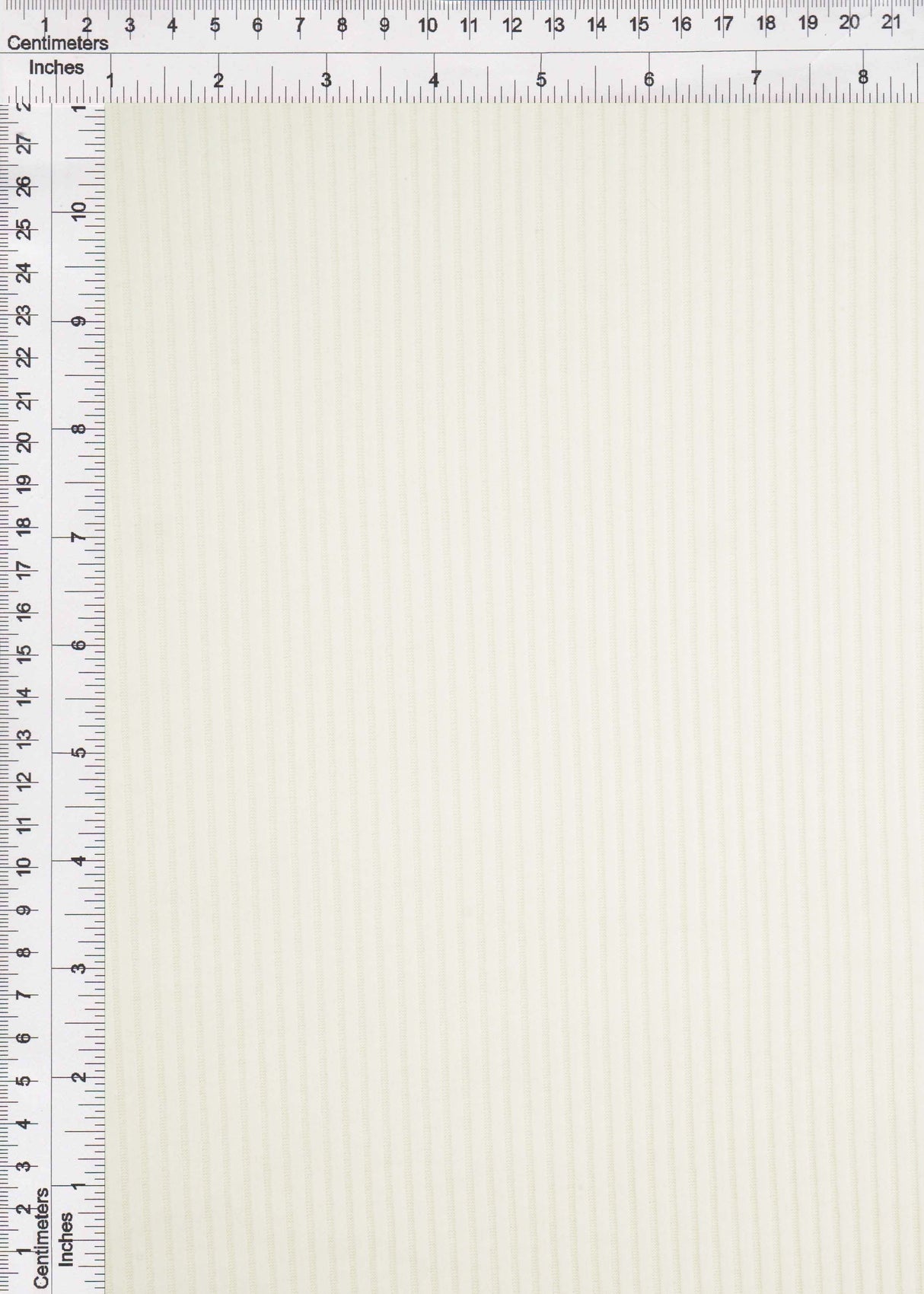 Ribbed Interlock Fleece Knit Fabric