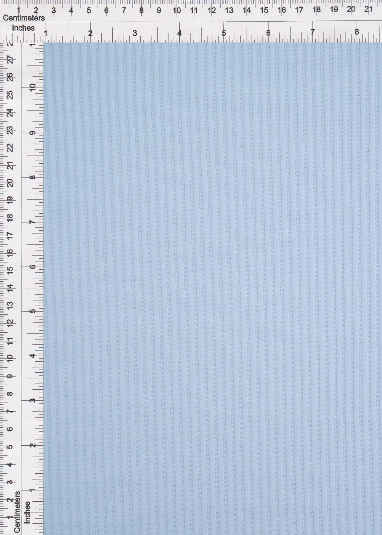 Ribbed Interlock Fleece Knit Fabric