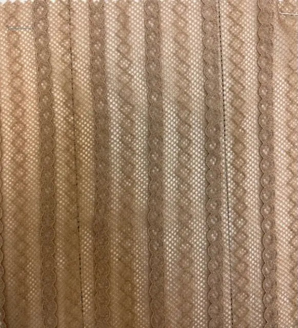 1 Yard Fleece Lace Fabric, 62'' Wide 100% Nylon