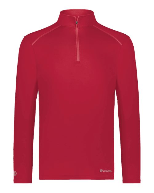 Holloway Youth CoolCore Quarter-Zip Pullover
