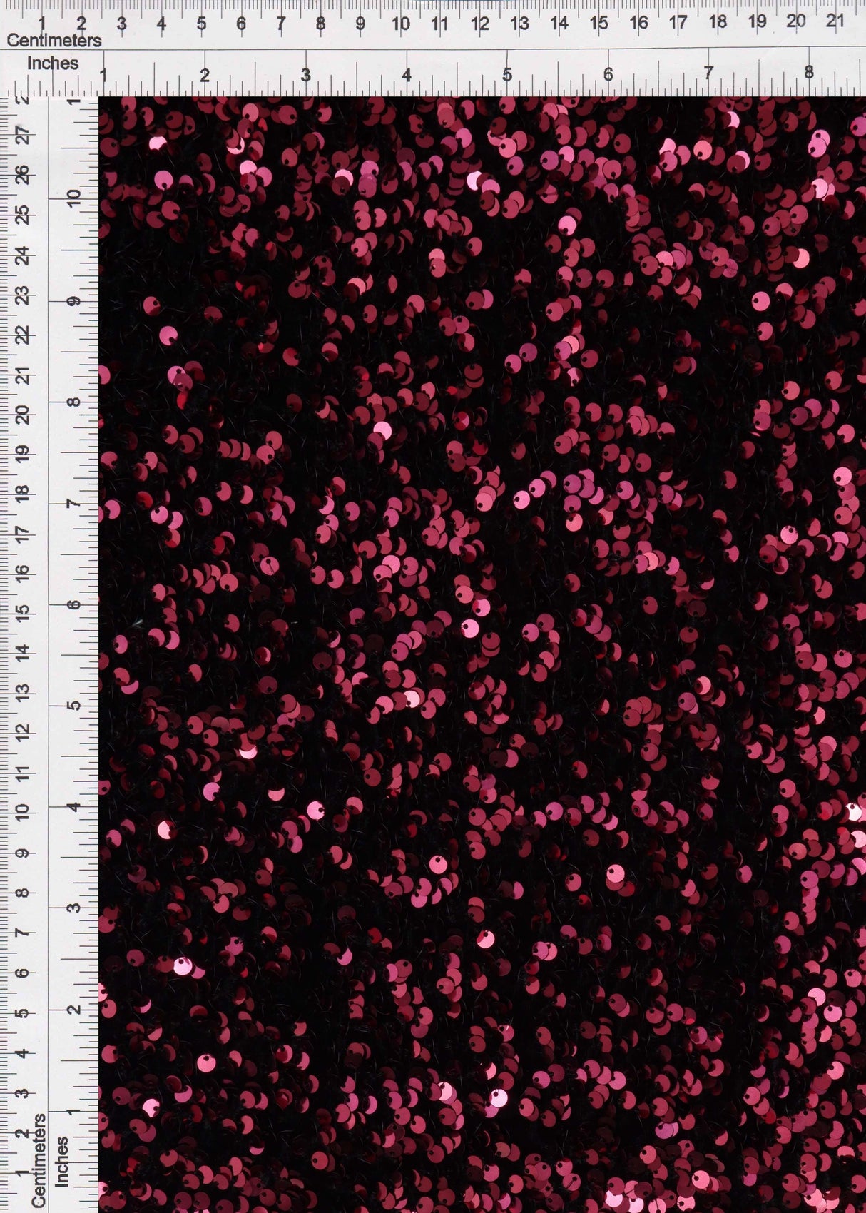 Velvet Sequin Stretch Fabric
