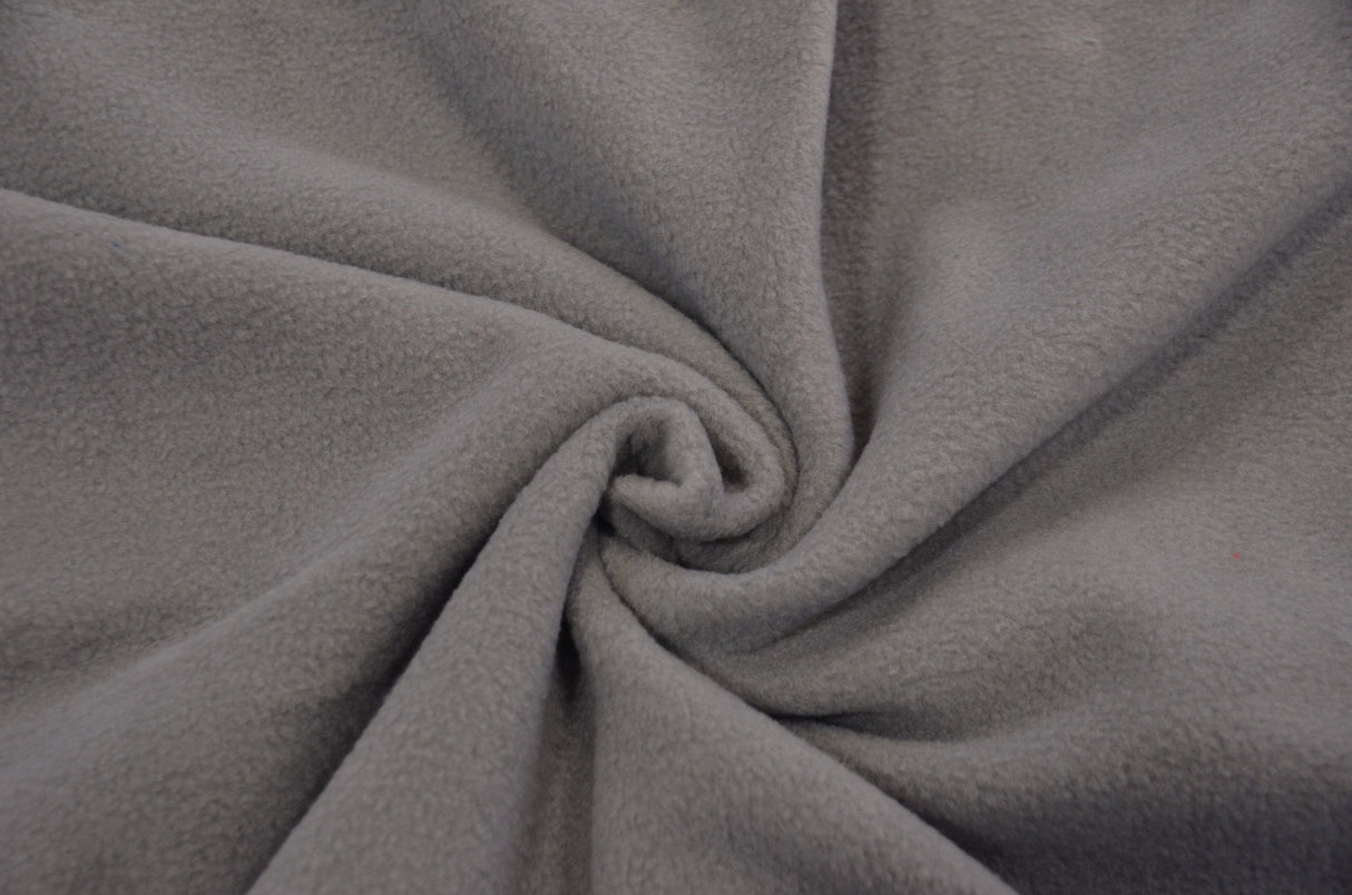 Polar Fleece Polyester Fabric - Anti Pill, Solid, 58/60" Width (1 Yard)