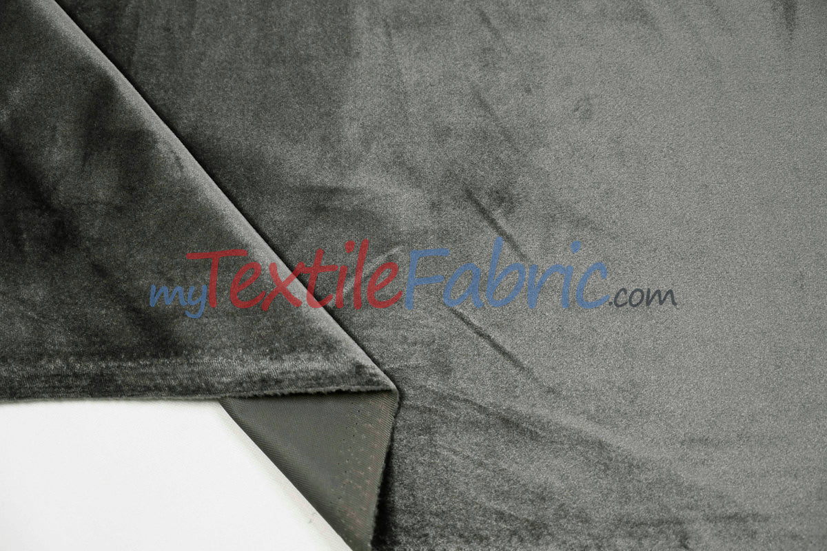 BT Royal Plush Velvet Fabric - Soft Plush Non Stretch Velvet, Multiple Colors, 58/60" Width (1 Yard)