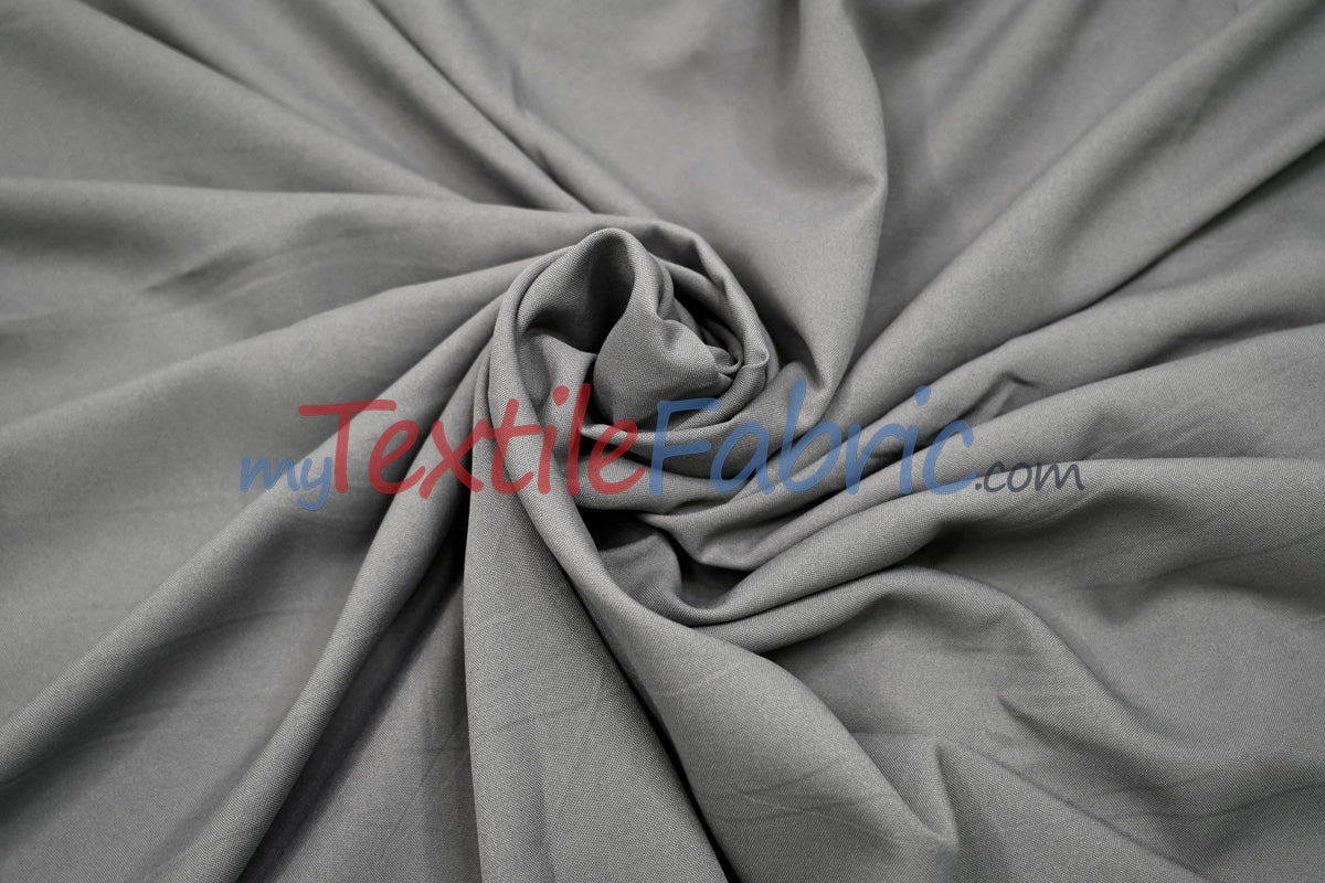 Visa Polyester Poplin Fabric - Solid, 58/60" Width (1 Yard)