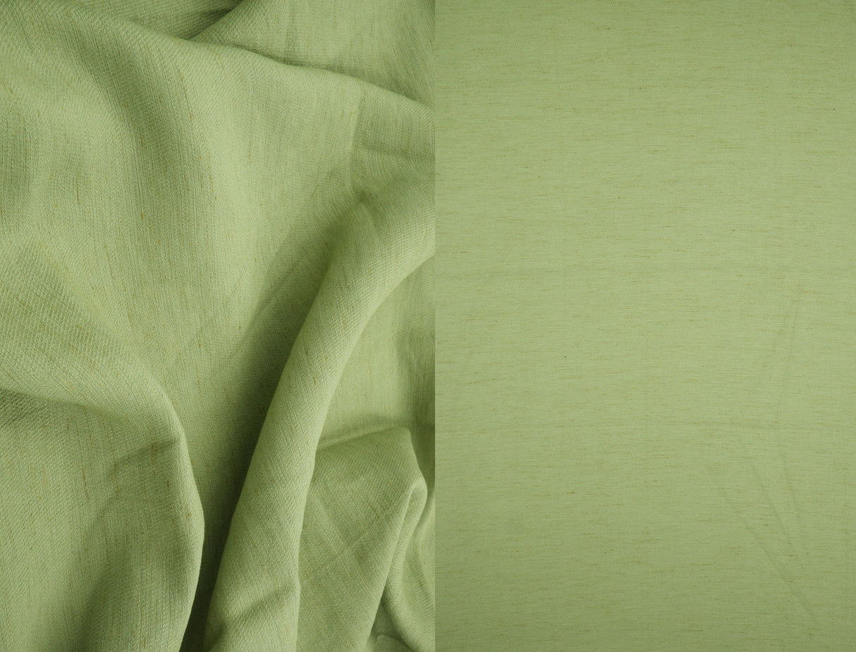 Linen Rayon Nylon Twill Fabric