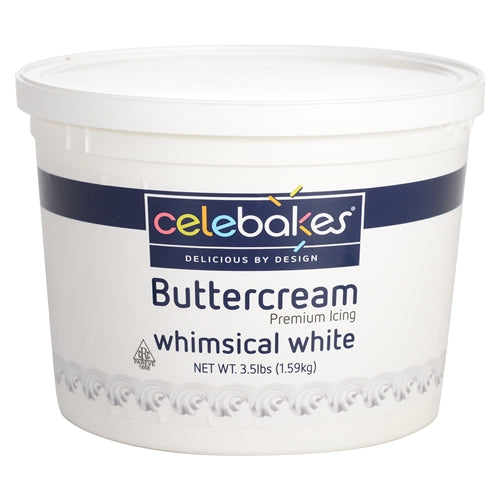 Buttercream Icing White - 3.5 Pound Tub