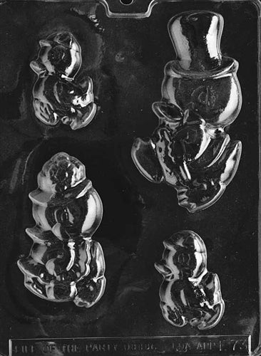 Duck Family Chocolate Mold - LPE073