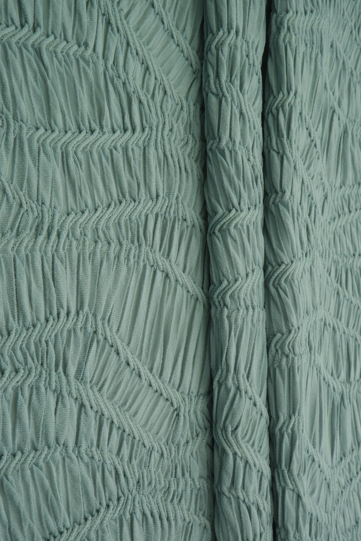 Geometric Jacquard Knit Fabric