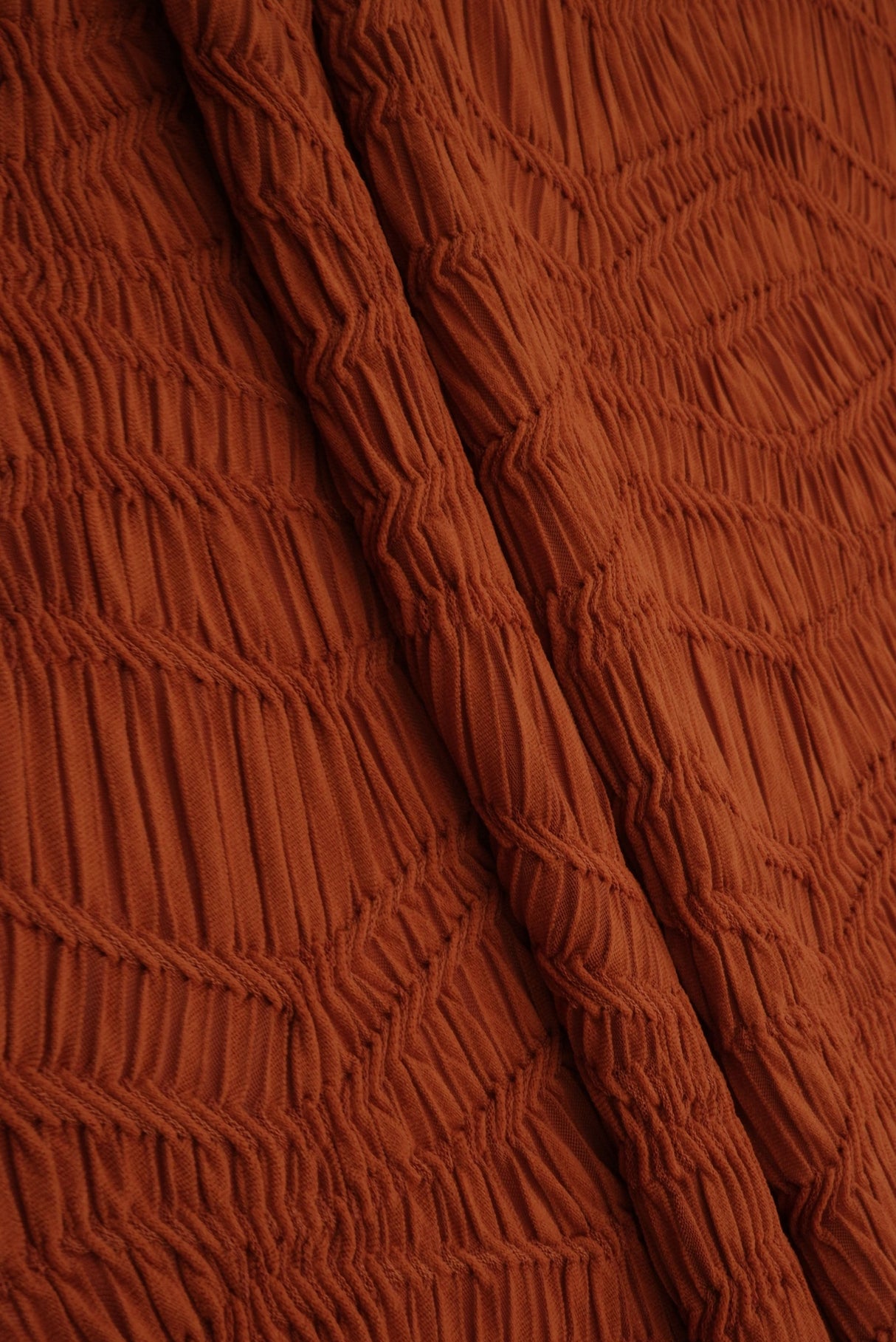 Geometric Jacquard Knit Fabric