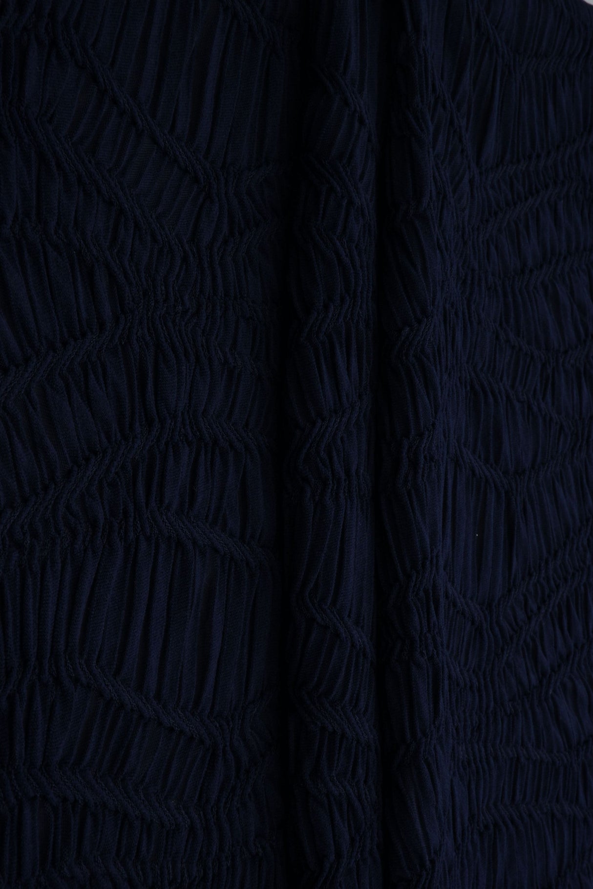 Geometric Jacquard Knit Fabric
